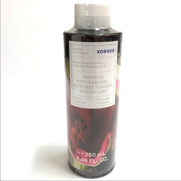 Korres Passionfruit Renewing Body Cleanser Gel Body Wash - 8.45 oz - Picture 1 of 2